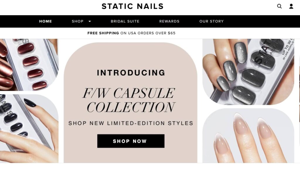 static nails